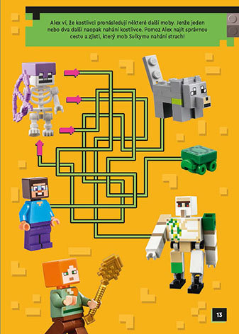 LEGO® Minecraft® Výprava za kostlivcem 