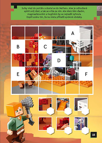 LEGO® Minecraft® Výprava za kostlivcem 