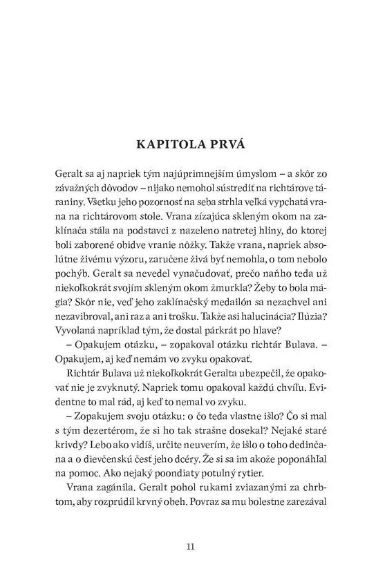 Zaklínač Rázcestie krkavcov