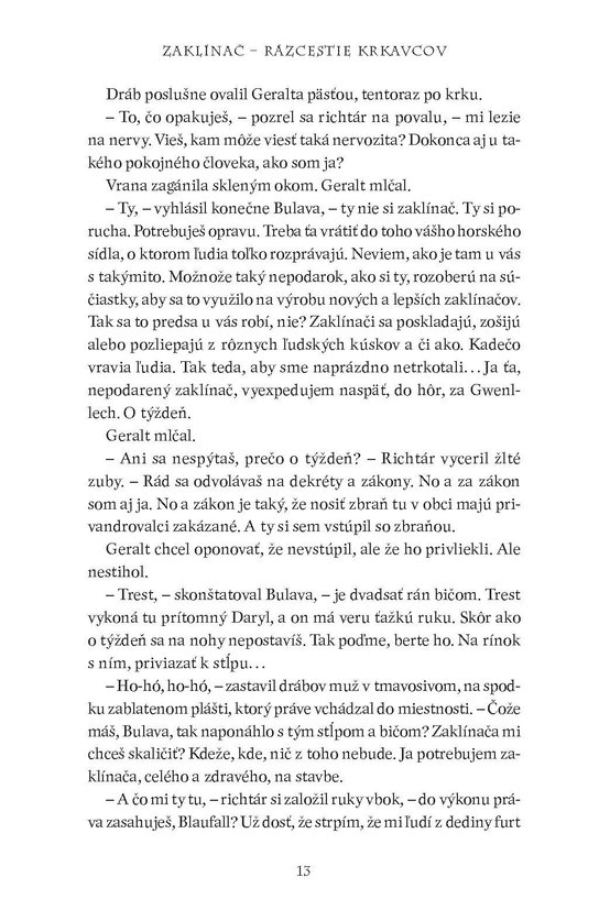Zaklínač Rázcestie krkavcov