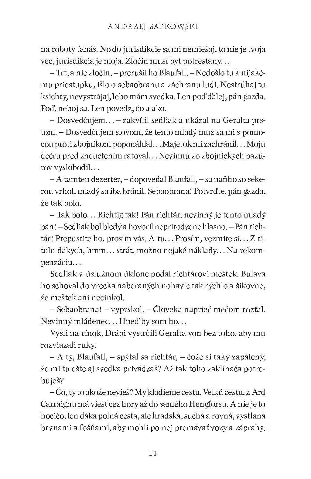Zaklínač Rázcestie krkavcov