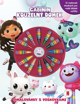 Gábinin kouzelný domek Omalovánky s voskovkami