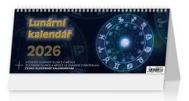 Lunární kalendář 2026 - stolní kalendář