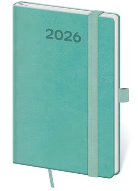 Kapesní diář 2026 Print Pop světle zelený