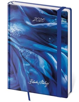 Týdenní diář 2026 A5 Vario Matragi Blue s gum