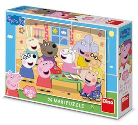 Puzzle 24 maxi Peppa Pig obchod