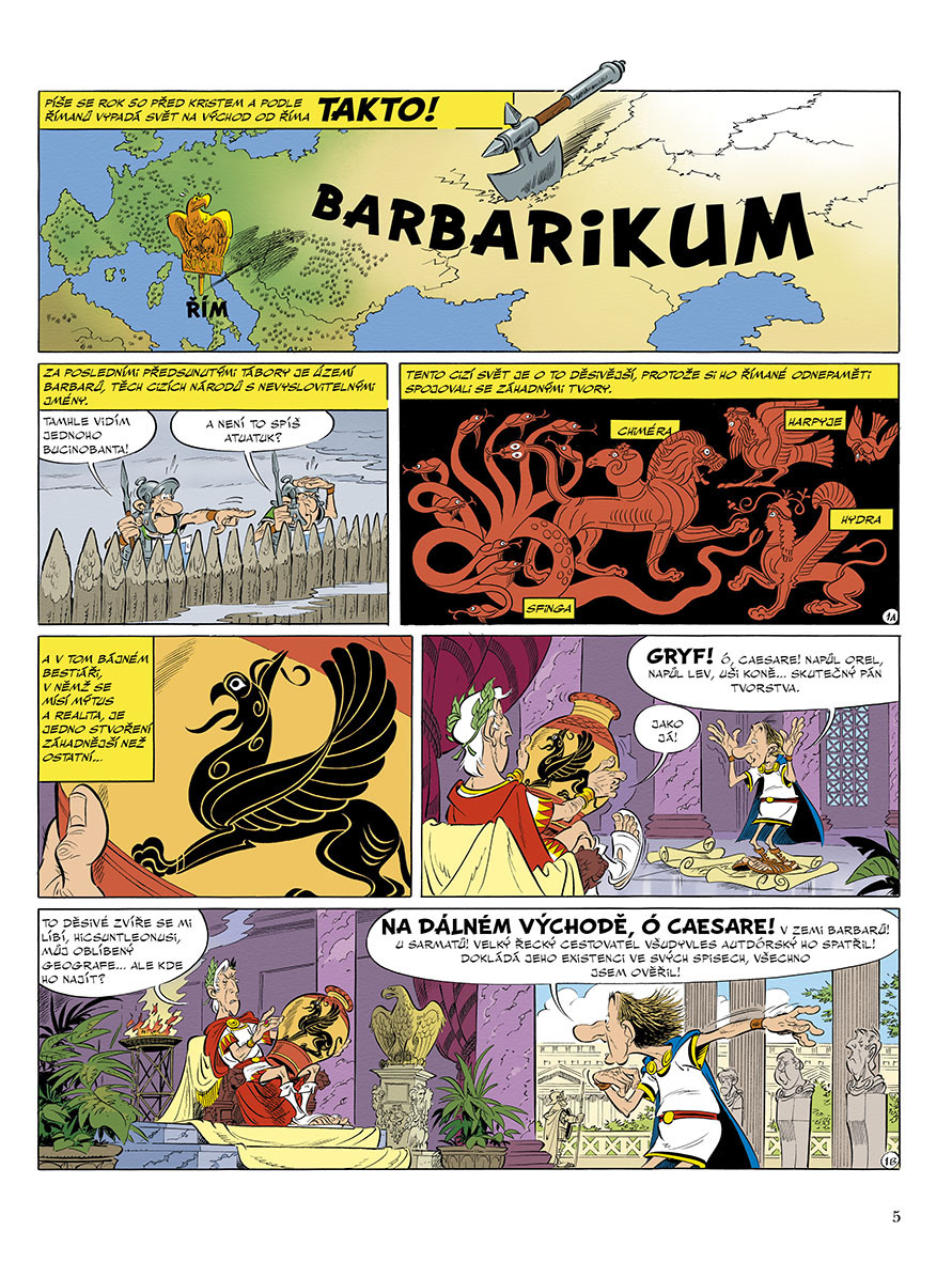 Asterix 39 - Asterix a gryf