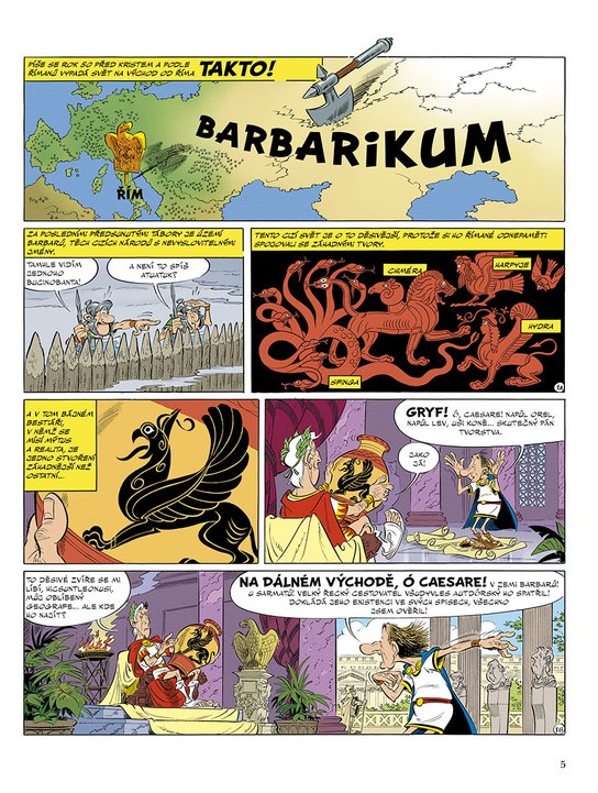 Asterix 39 - Asterix a gryf