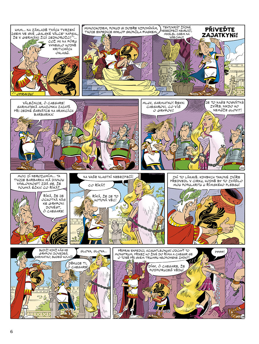 Asterix 39 - Asterix a gryf