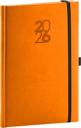 Týdenní diář Aprint Top 2026 oranžový