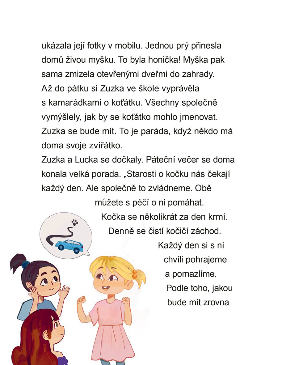 Čteme sami – Koťátko z Veselíčka