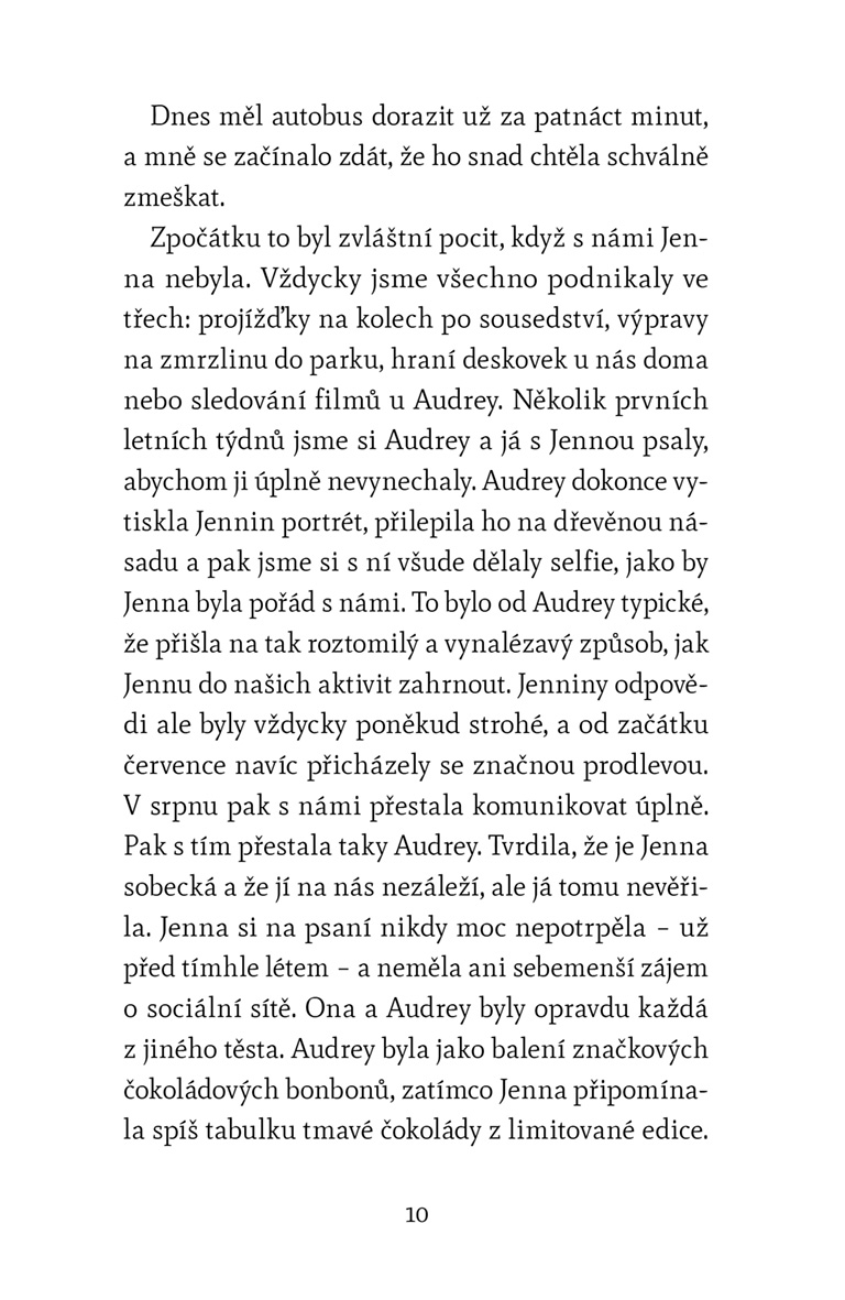 Hlavu vzhůru, Keiko Carterová