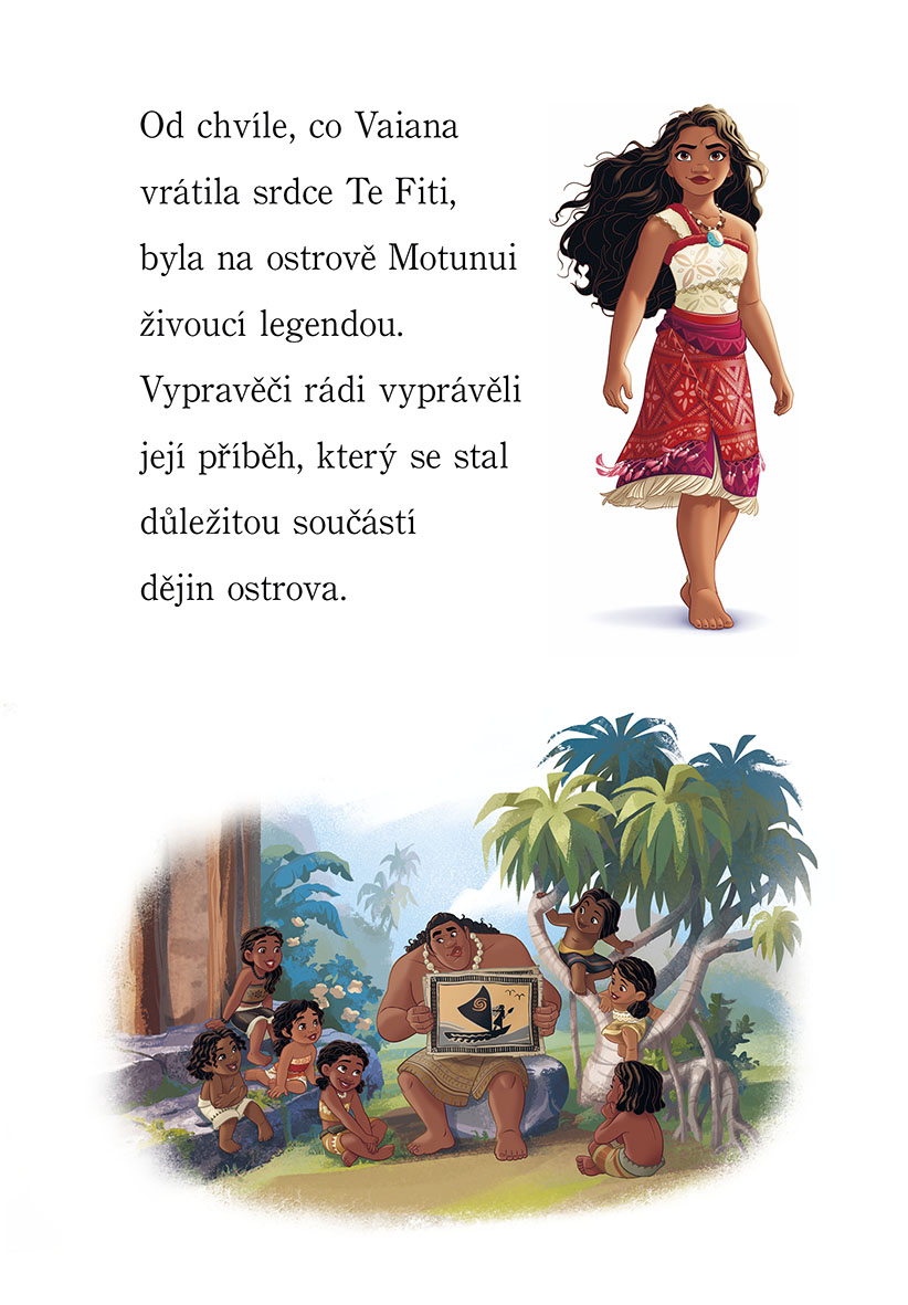 Odvážná Vaiana 2 – Začínáme číst