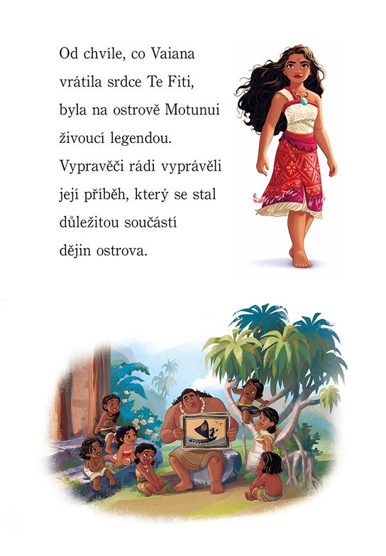 Odvážná Vaiana 2 – Začínáme číst