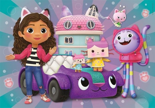 Puzzle Gábinin kouzelný domek 2x20 dílků