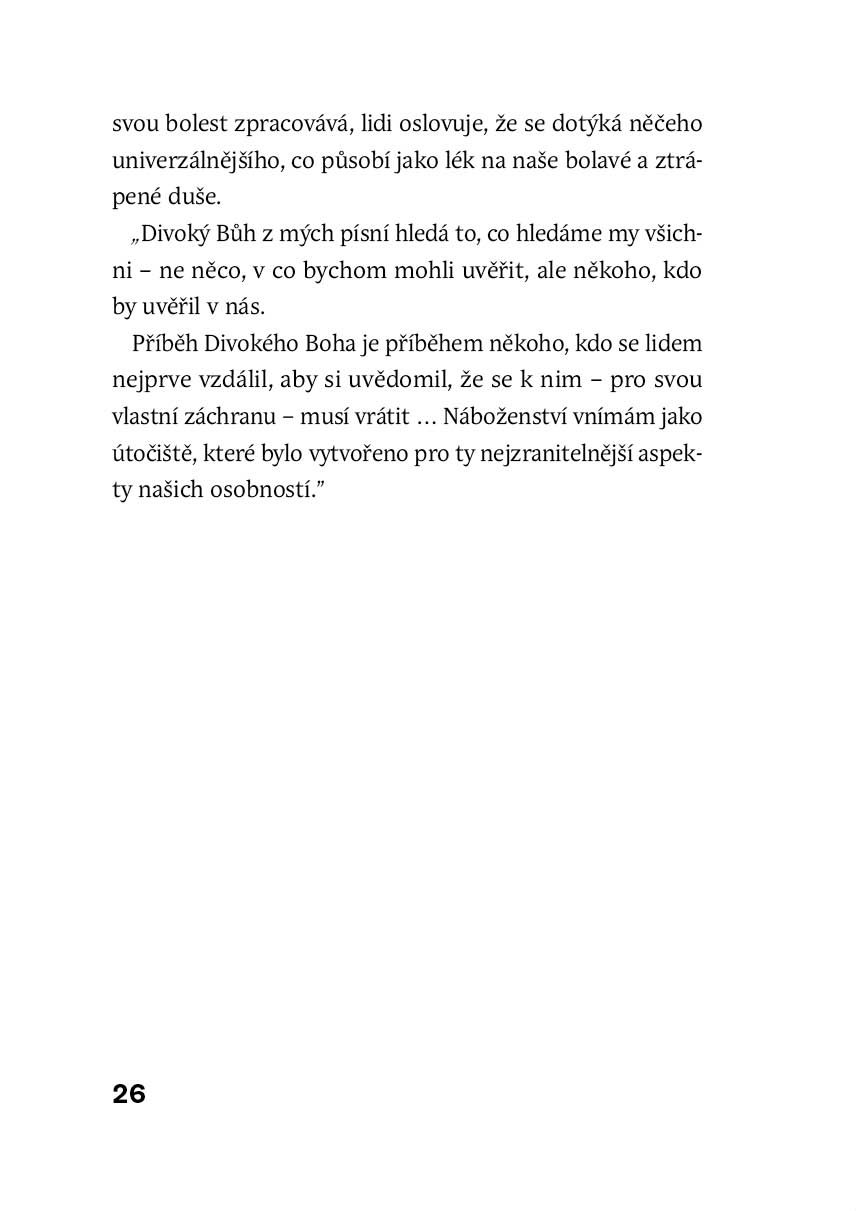 Po stopách divokého Boha