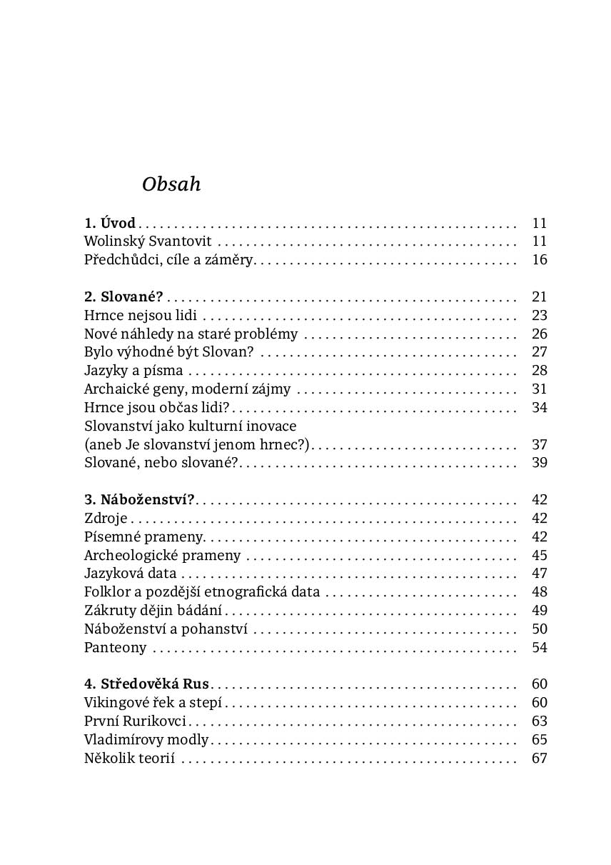 Bohové a bohyně starých Slovanů