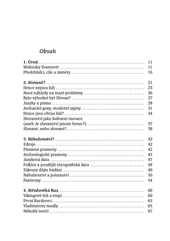 Bohové a bohyně starých Slovanů