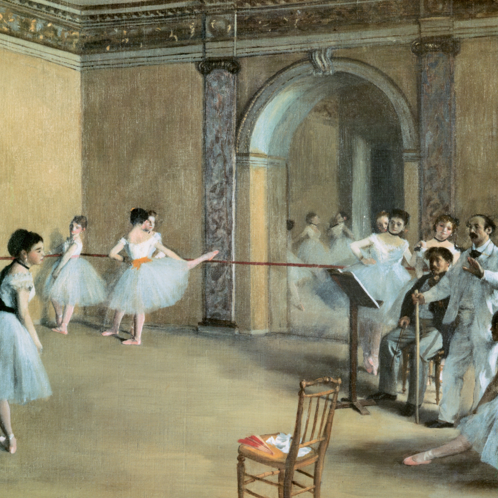 Poznámkový kalendář Edgar Degas 2026 - nástěnný kalendář