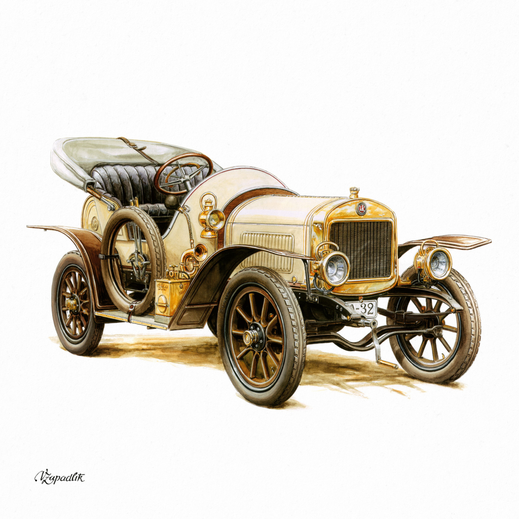 Poznámkový kalendář Classic Cars 2026 - nástěnný kalendář
