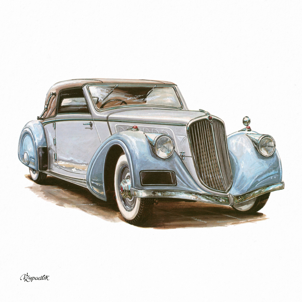 Poznámkový kalendář Classic Cars 2026 - nástěnný kalendář