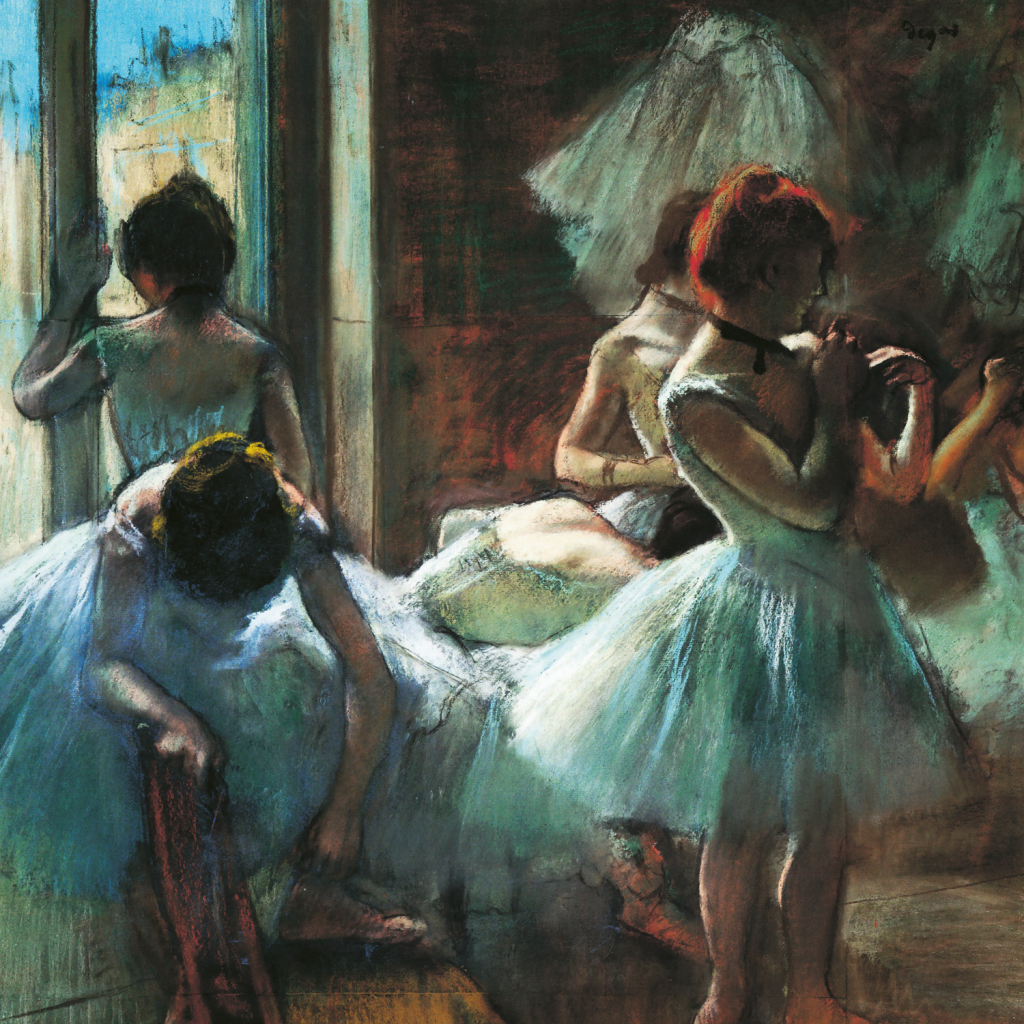 Poznámkový kalendář Edgar Degas 2026 - nástěnný kalendář