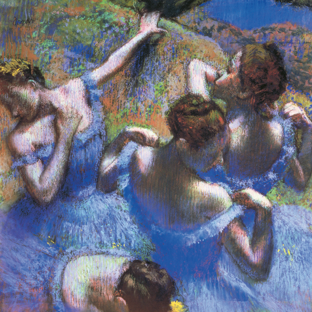 Poznámkový kalendář Edgar Degas 2026 - nástěnný kalendář