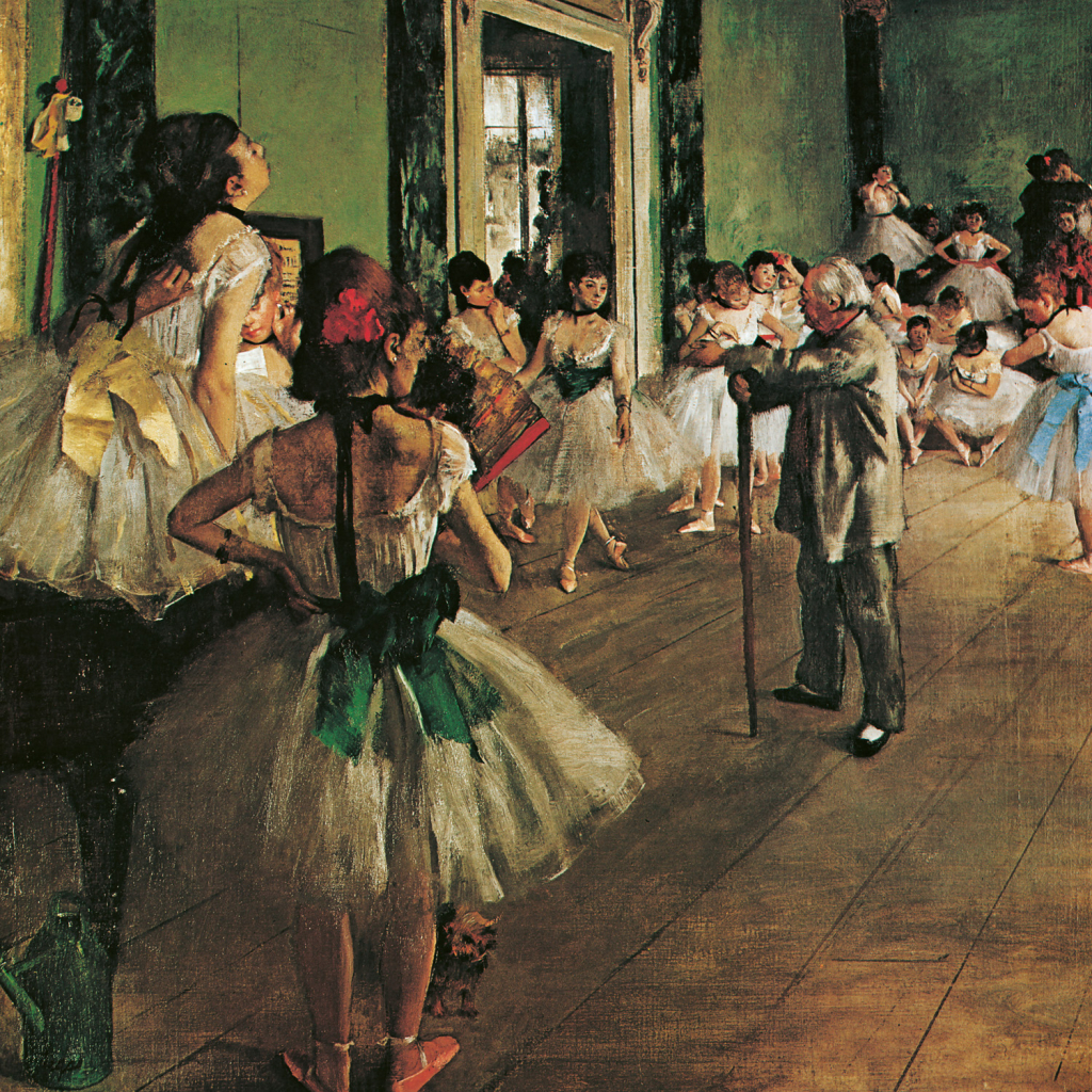 Poznámkový kalendář Edgar Degas 2026 - nástěnný kalendář