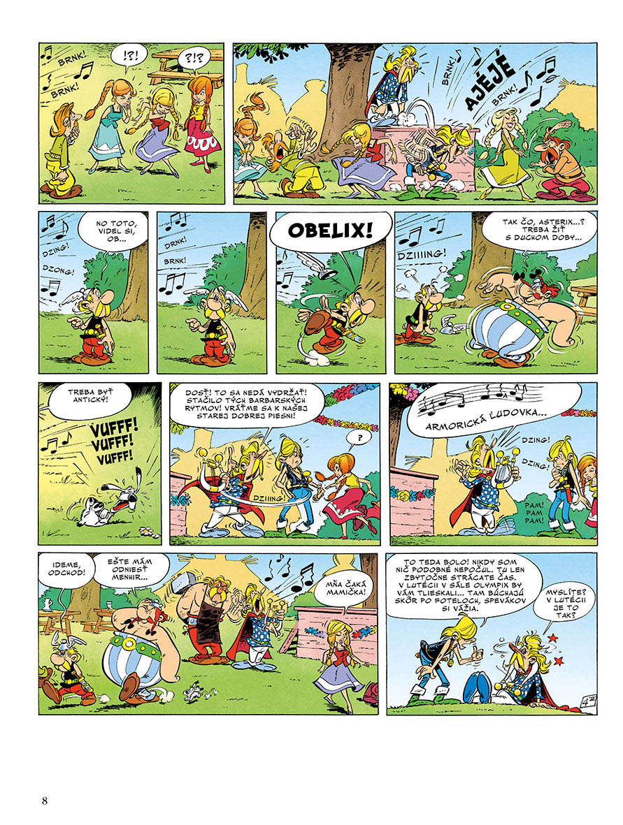 Asterix IX - Asterix a Normani