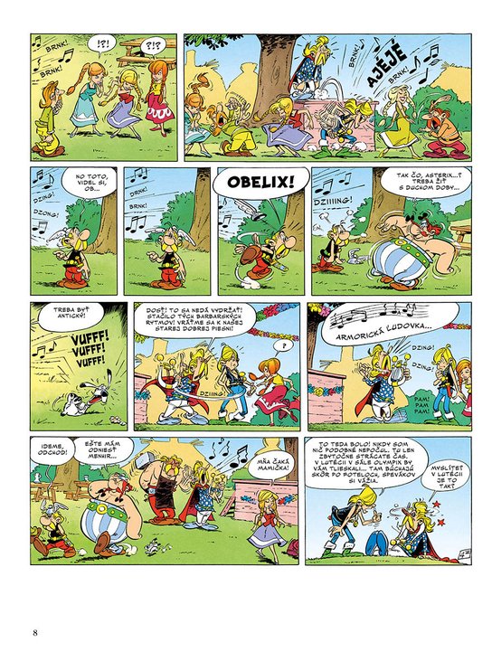 Asterix IX - Asterix a Normani