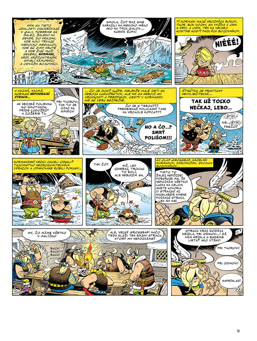 Asterix IX - Asterix a Normani