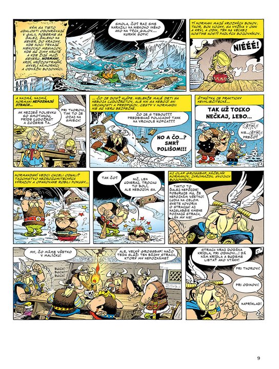 Asterix IX - Asterix a Normani