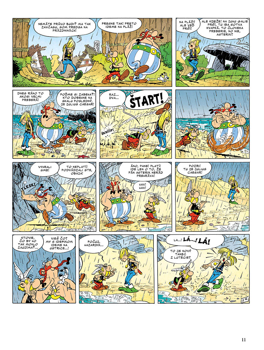 Asterix IX - Asterix a Normani