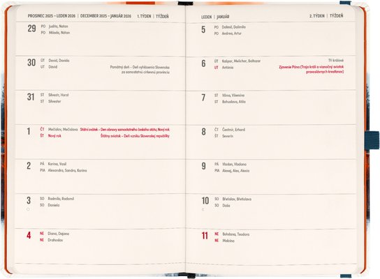 Planbook diář/notes Japonsko 2026