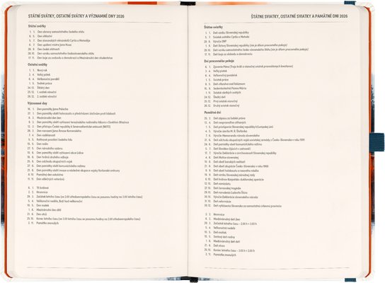 Planbook diář/notes Japonsko 2026
