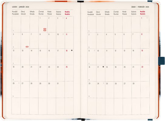 Planbook diář/notes Japonsko 2026