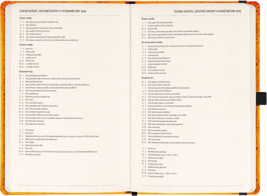 Planbook diář/notes Harry Potter 2026