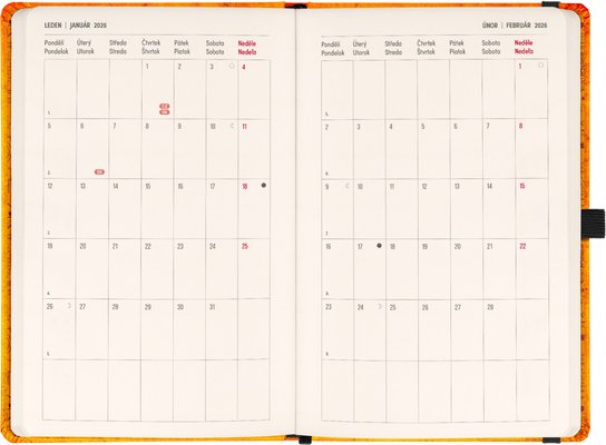 Planbook diář/notes Harry Potter 2026