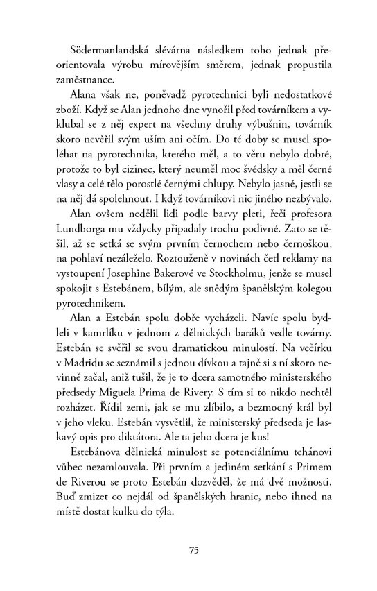 Stoletý stařík, který vylezl z okna a zmizel