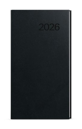 Týdenní diář 2026 Jakub Vivella kapesní černá