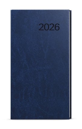 Týdenní diář 2026 Jakub Vivella kapesní modrá