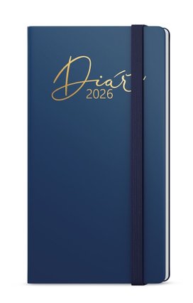 Týdenní diář 2026 Jakub Luxi kapesní modrá