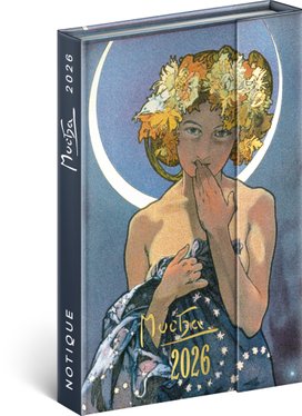 Týdenní magnetický diář 2026 Alfons Mucha