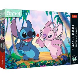Puzzle Premium Plus Stitch & Angel 1000 dílků