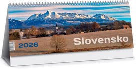 Slovensko 2025 - stolový kalendár