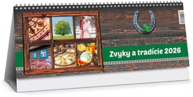 Zvyky a tradície 2025 - stolový kalendár