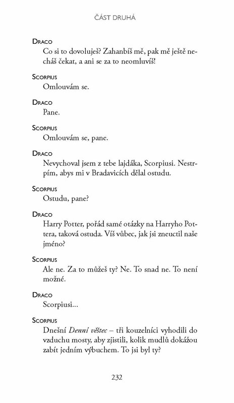 Harry Potter a prokleté dítě - definitivní verze