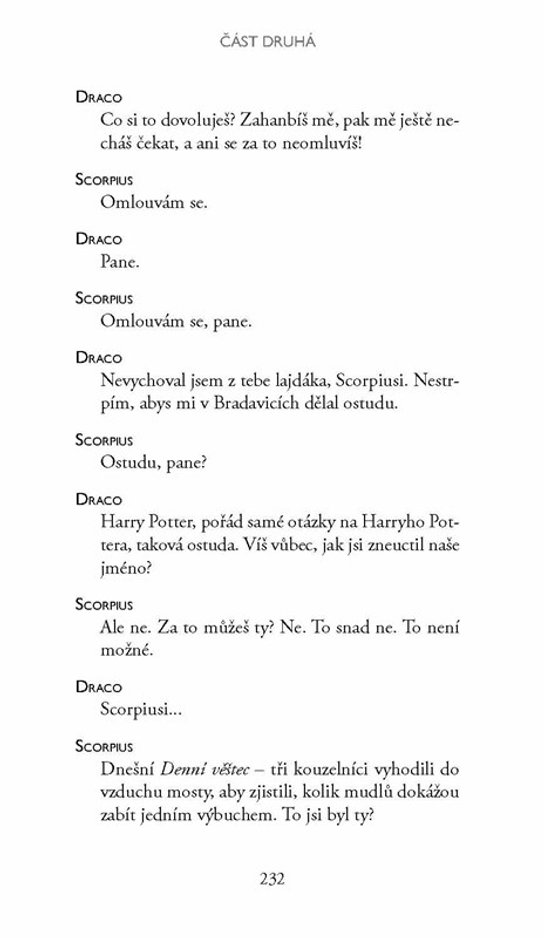 Harry Potter a prokleté dítě - definitivní verze