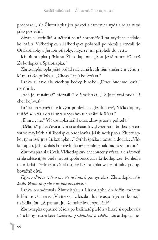 Kočičí válečníci - SUPEREDICE: Žlutozubčino tajemství