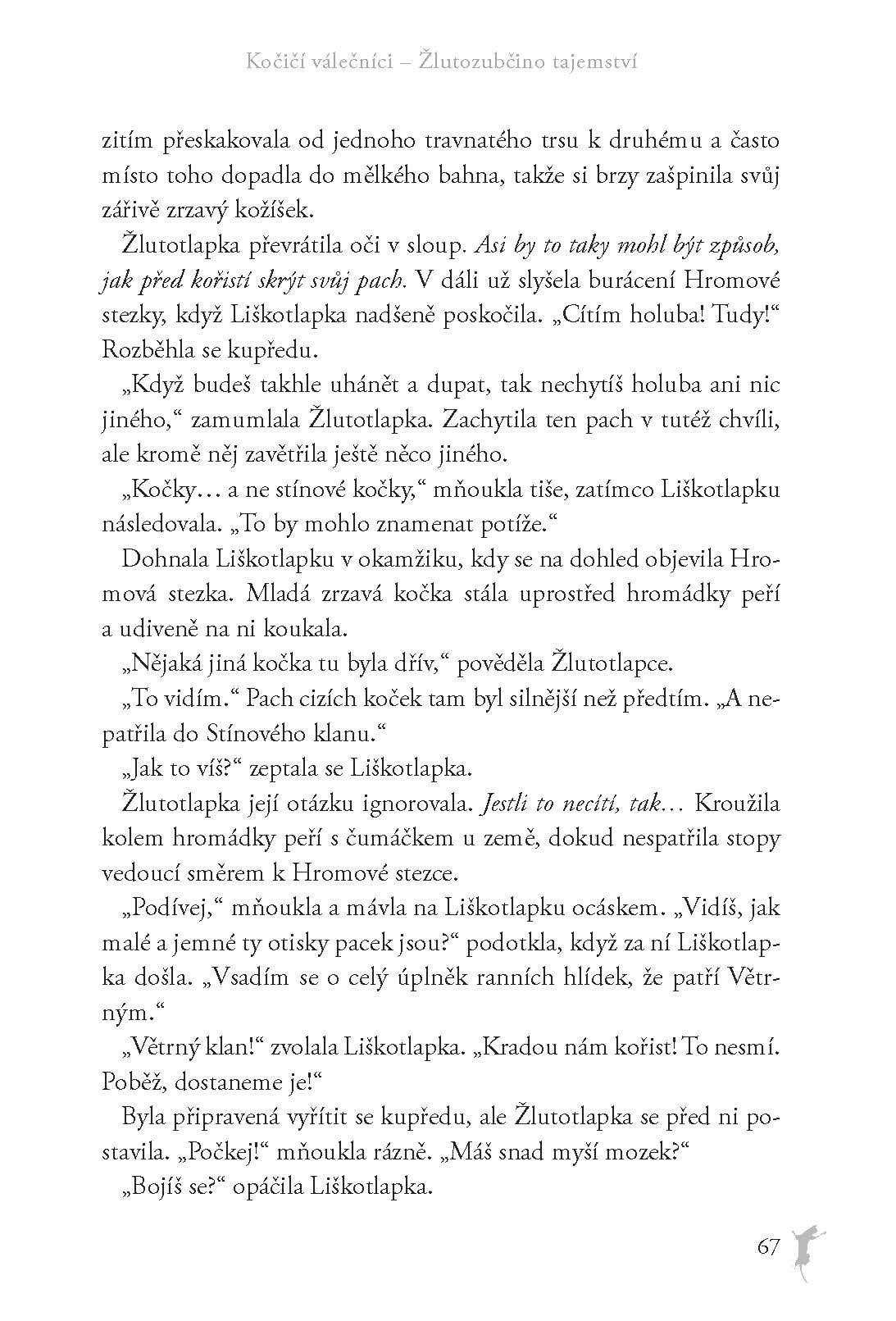 Kočičí válečníci - SUPEREDICE: Žlutozubčino tajemství